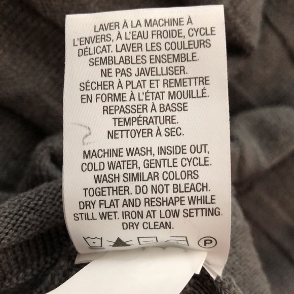 NWT Reitman's Grey Sweater Dress with 3/4 Sleeves - Picture 10 of 14